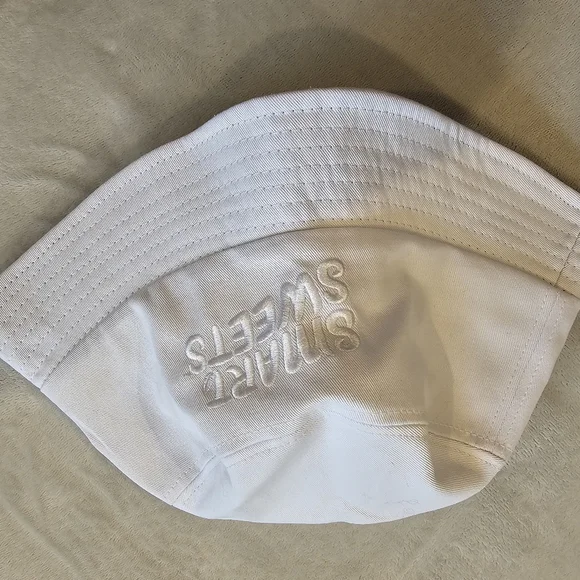 Smart Sweets White Bucket Hat - Picture 6 of 6